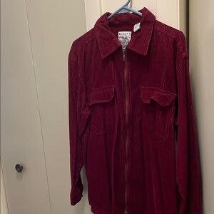 Women's Corduroy Jacket - Red